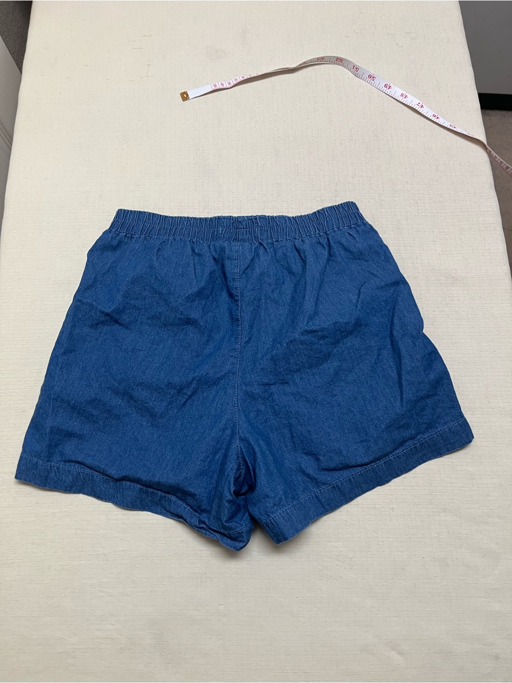 Hot Kiss S chambray pull on shorts - Picture 8 of 13